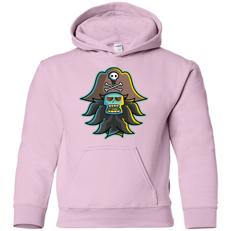 Sweatshirts Light Pink / YS Ghost Pirate LeChuck Youth Hoodie