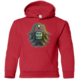 Sweatshirts Red / YS Ghost Pirate LeChuck Youth Hoodie