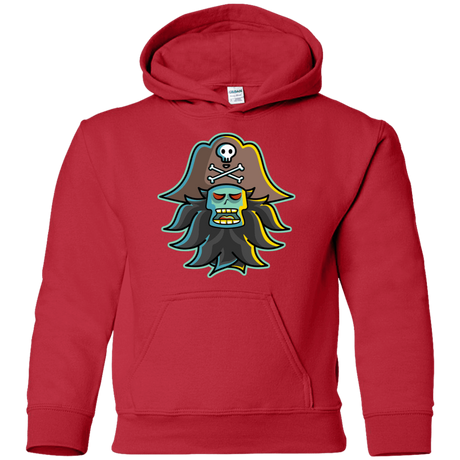 Sweatshirts Red / YS Ghost Pirate LeChuck Youth Hoodie