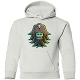 Sweatshirts White / YS Ghost Pirate LeChuck Youth Hoodie