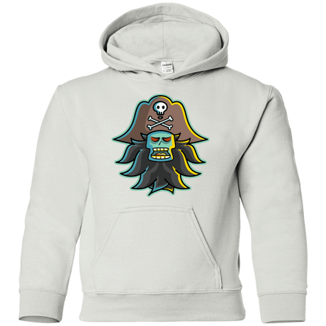 Sweatshirts White / YS Ghost Pirate LeChuck Youth Hoodie