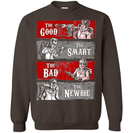 Sweatshirts Dark Chocolate / Small Ghost Wranglers Crewneck Sweatshirt