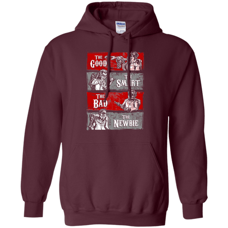 Sweatshirts Maroon / Small Ghost Wranglers Pullover Hoodie