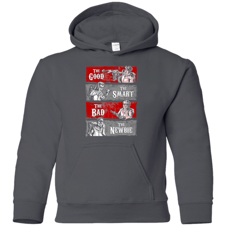 Sweatshirts Charcoal / YS Ghost Wranglers Youth Hoodie