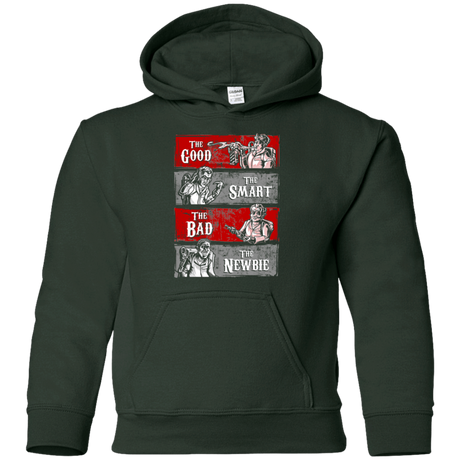 Sweatshirts Forest Green / YS Ghost Wranglers Youth Hoodie