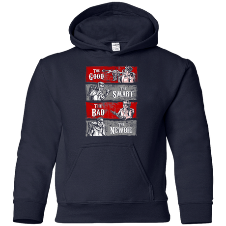 Sweatshirts Navy / YS Ghost Wranglers Youth Hoodie