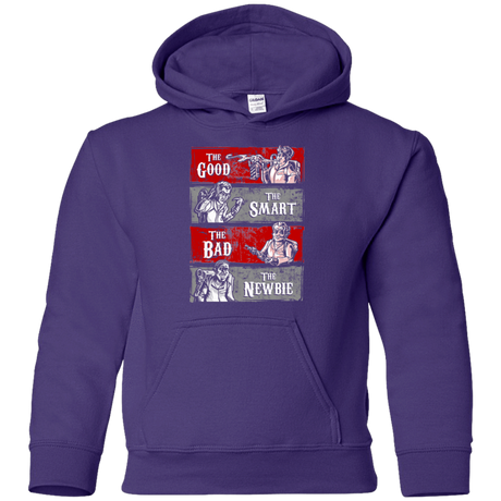 Sweatshirts Purple / YS Ghost Wranglers Youth Hoodie