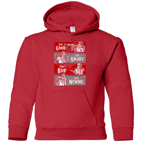 Sweatshirts Red / YS Ghost Wranglers Youth Hoodie