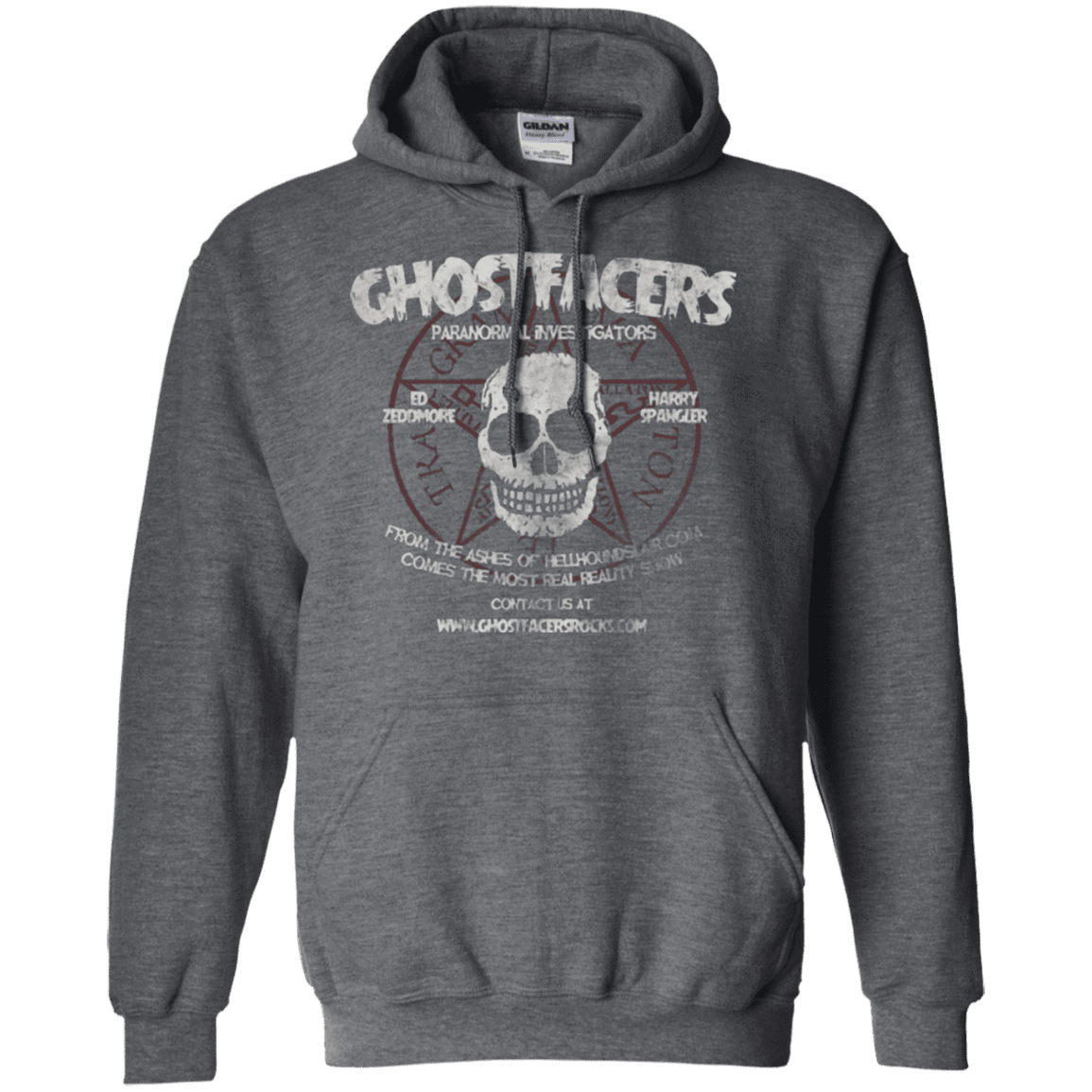 Sweatshirts Dark Heather / Small Ghostfacers Pullover Hoodie