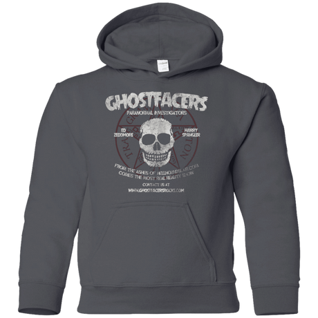 Sweatshirts Charcoal / YS Ghostfacers Youth Hoodie