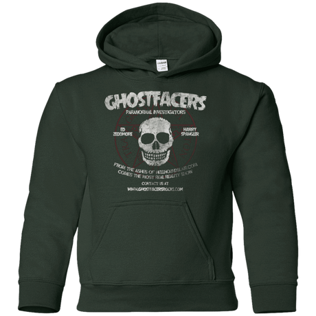 Sweatshirts Forest Green / YS Ghostfacers Youth Hoodie