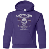 Sweatshirts Purple / YS Ghostfacers Youth Hoodie