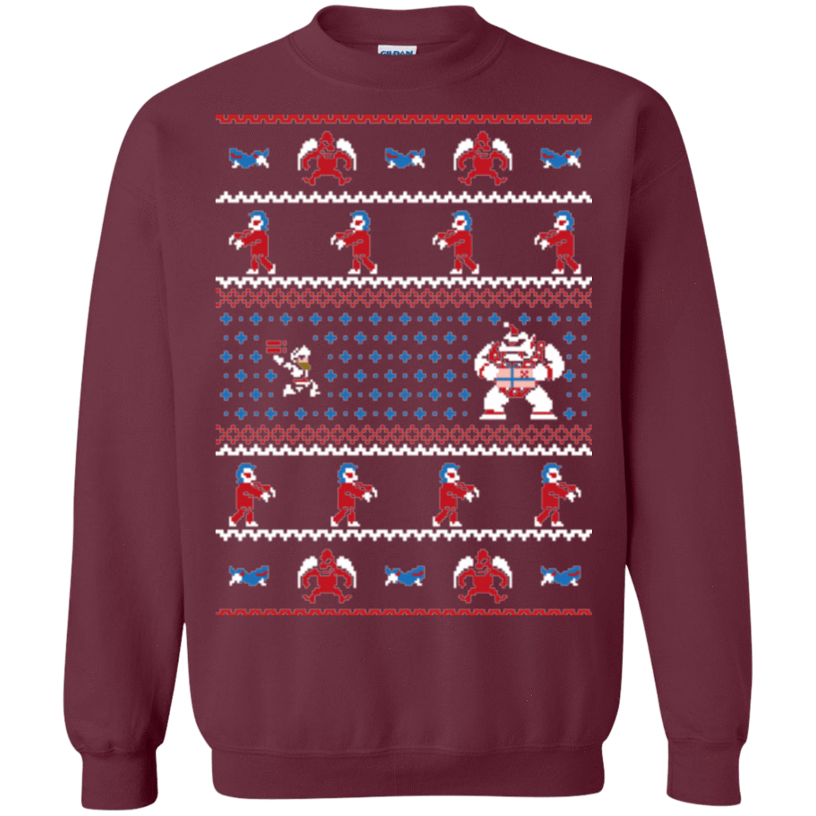 Sweatshirts Maroon / Small Ghosts n Goblins n Christmas Presents Crewneck Sweatshirt