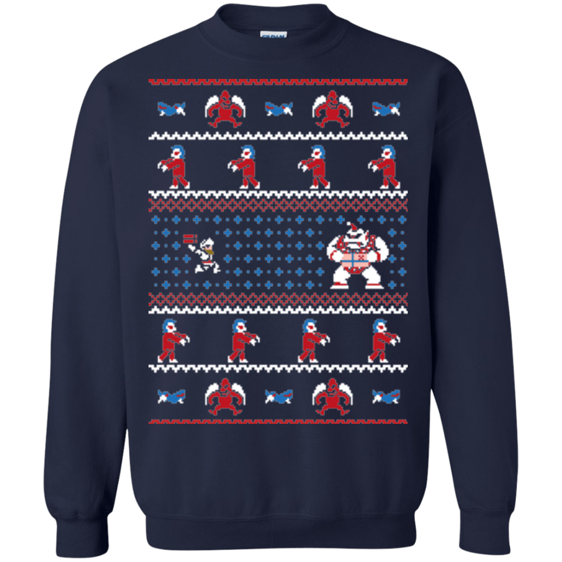 Sweatshirts Navy / Small Ghosts n Goblins n Christmas Presents Crewneck Sweatshirt