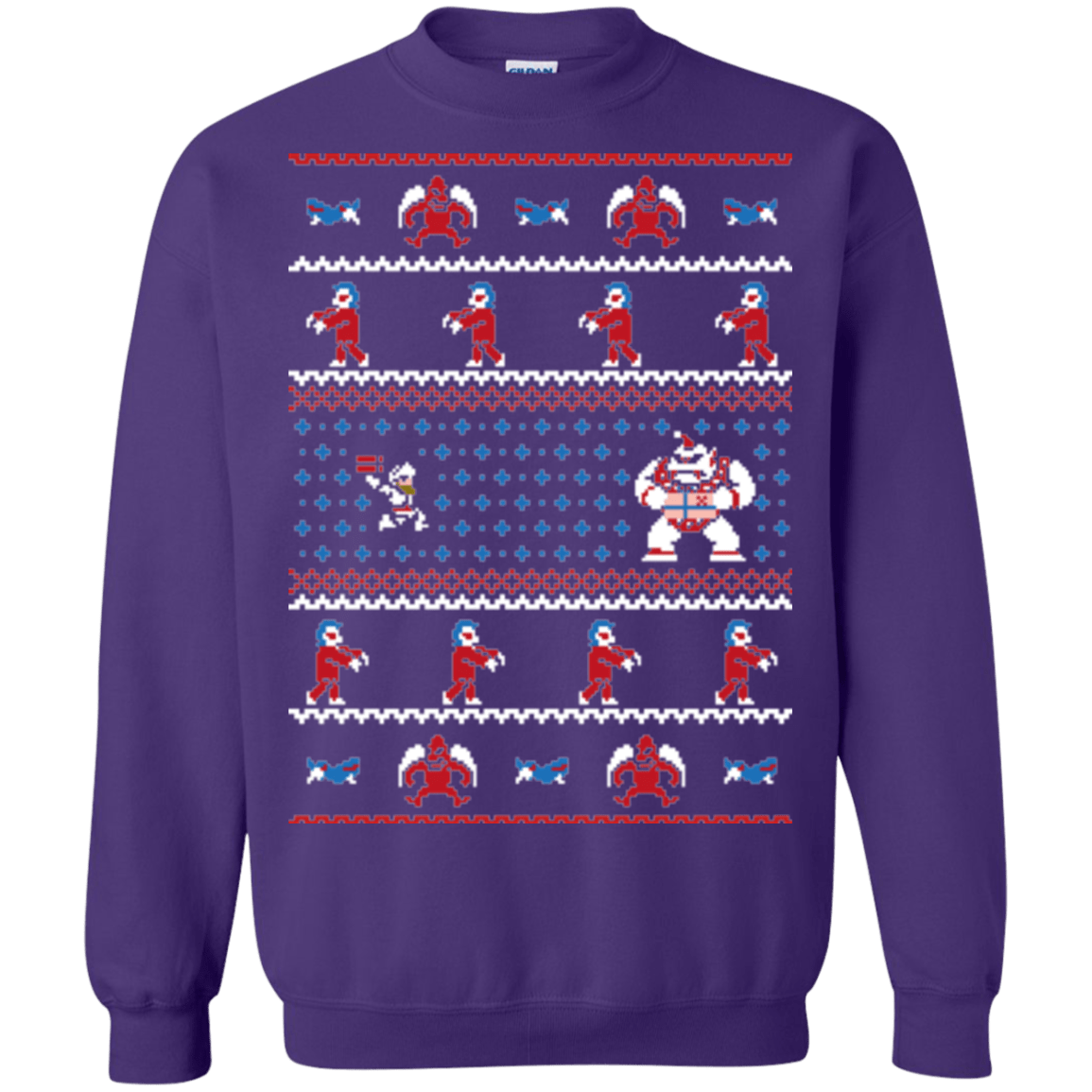 Sweatshirts Purple / Small Ghosts n Goblins n Christmas Presents Crewneck Sweatshirt