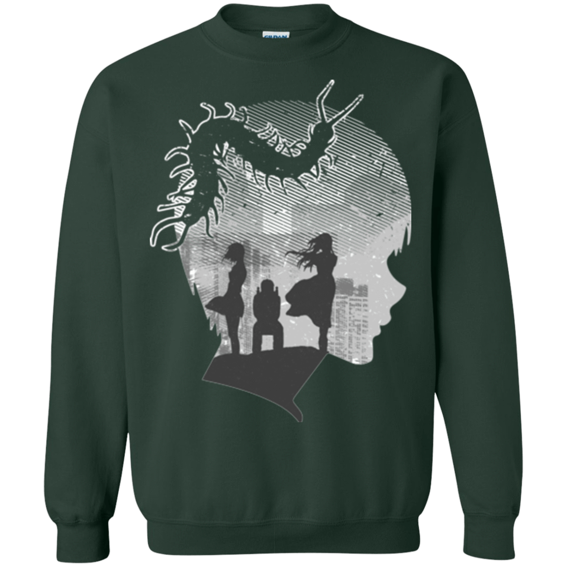 Sweatshirts Forest Green / Small Ghoul in Tokyo Crewneck Sweatshirt