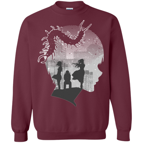 Sweatshirts Maroon / Small Ghoul in Tokyo Crewneck Sweatshirt