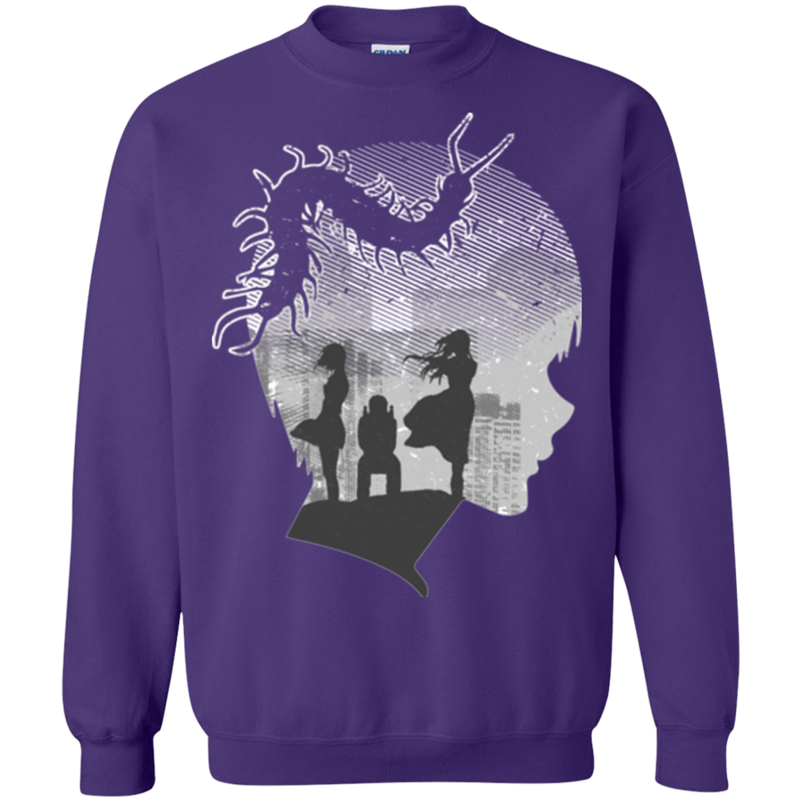 Sweatshirts Purple / Small Ghoul in Tokyo Crewneck Sweatshirt