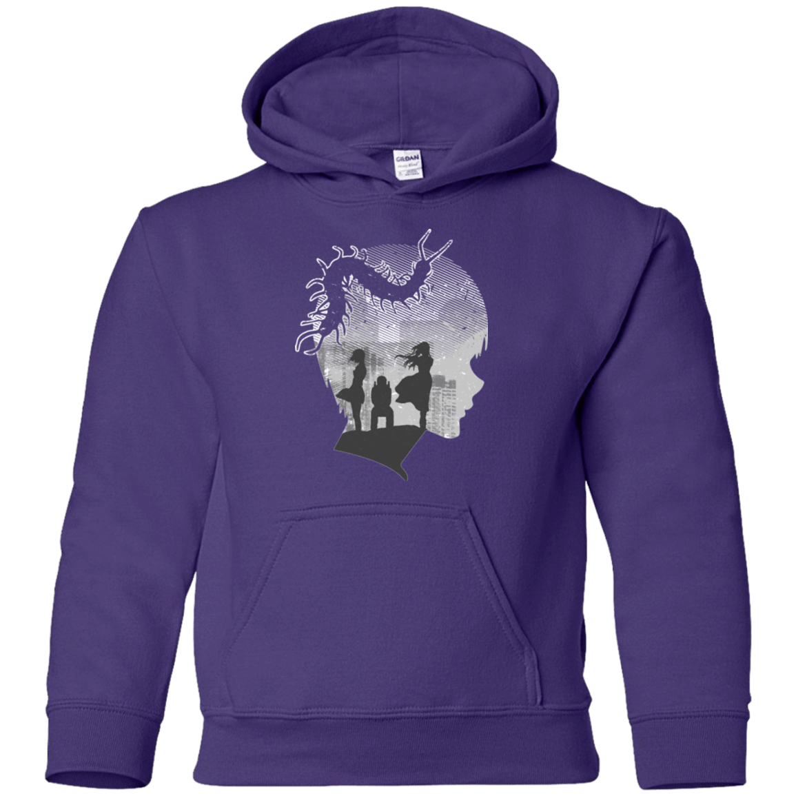Sweatshirts Purple / YS Ghoul in Tokyo Youth Hoodie