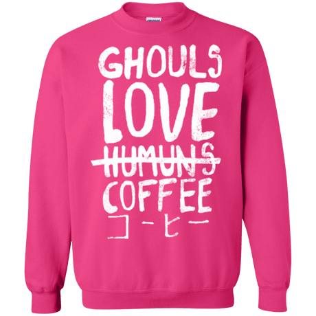 Sweatshirts Heliconia / Small Ghouls Love Coffee Crewneck Sweatshirt