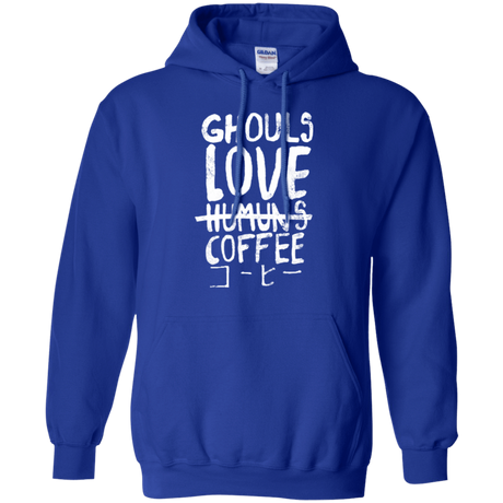 Sweatshirts Royal / Small Ghouls Love Coffee Pullover Hoodie