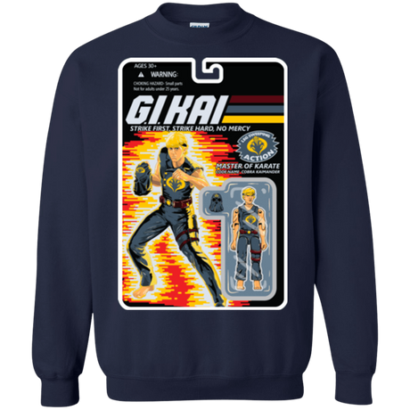 Sweatshirts Navy / S GI KAI Crewneck Sweatshirt