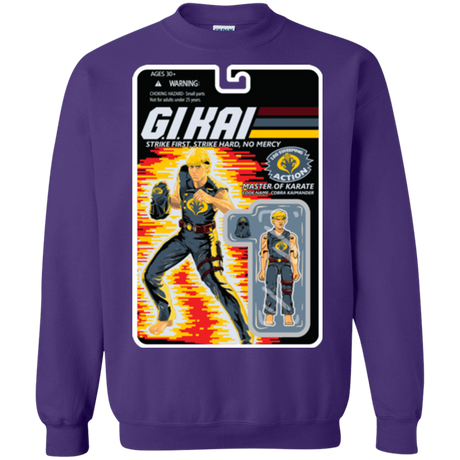 Sweatshirts Purple / S GI KAI Crewneck Sweatshirt