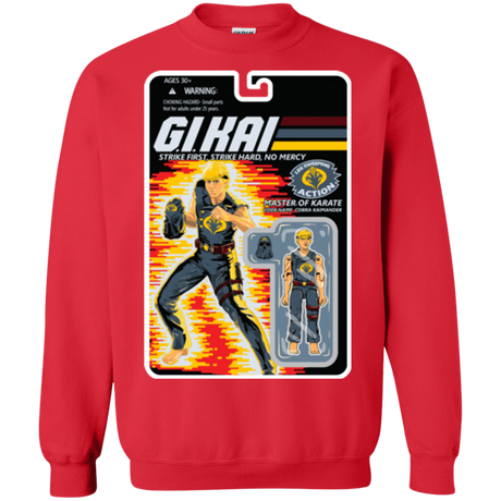 Sweatshirts Red / S GI KAI Crewneck Sweatshirt