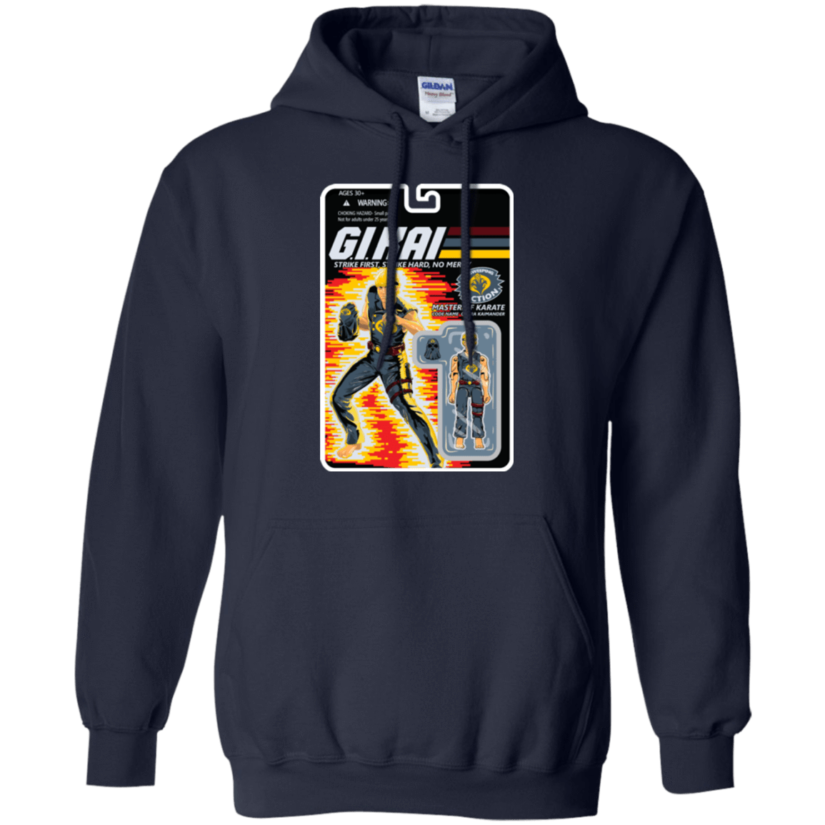 Sweatshirts Navy / S GI KAI Pullover Hoodie