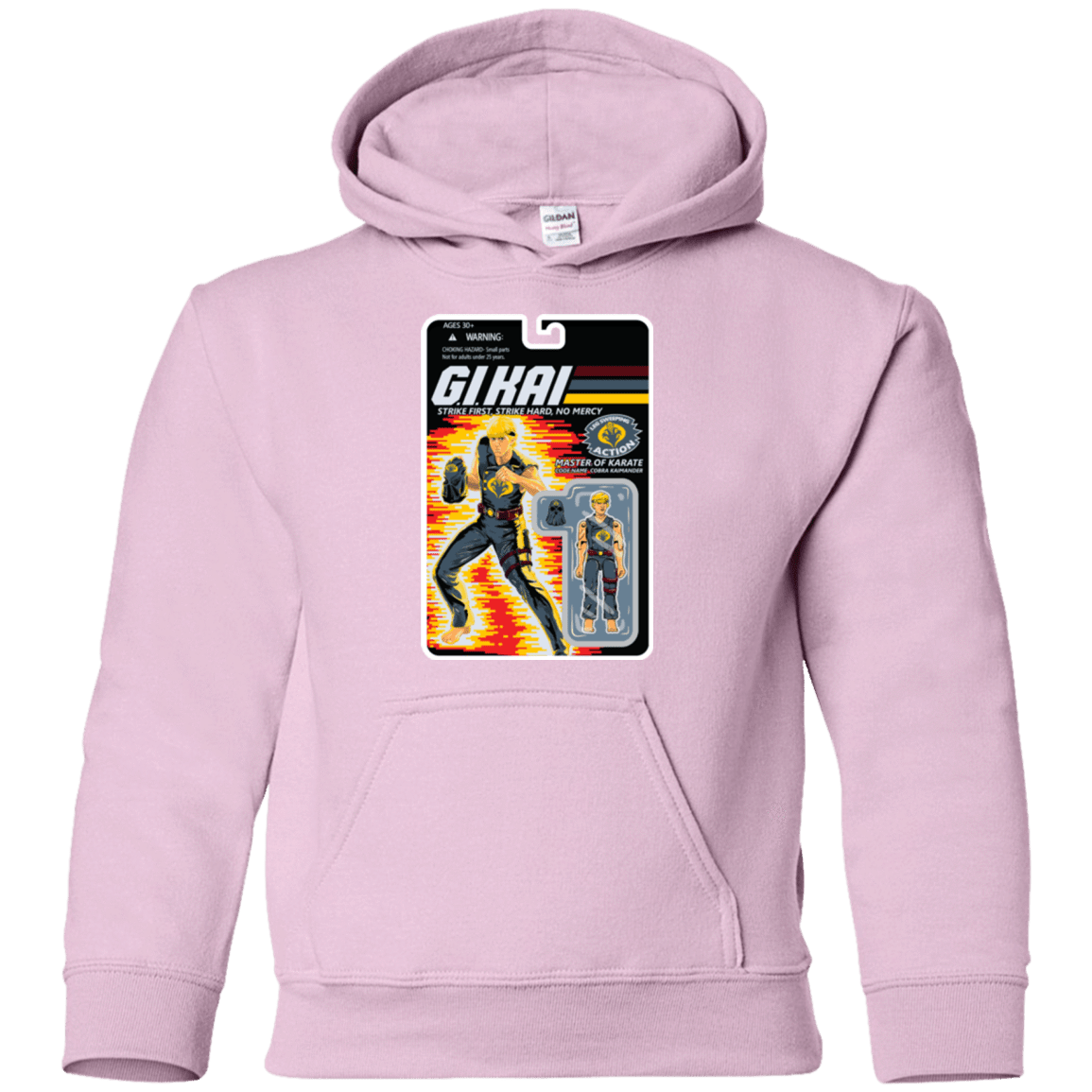 Sweatshirts Light Pink / YS GI KAI Youth Hoodie