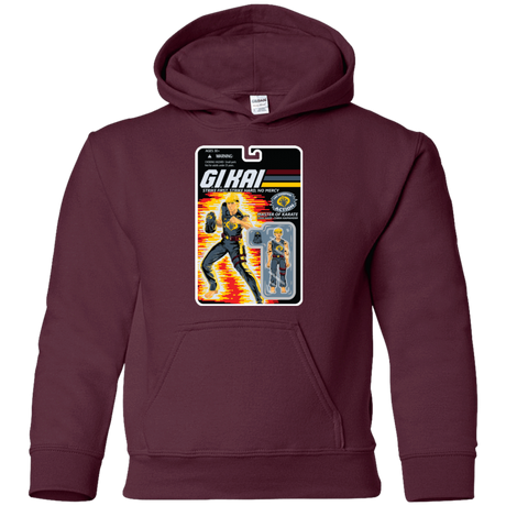 Sweatshirts Maroon / YS GI KAI Youth Hoodie