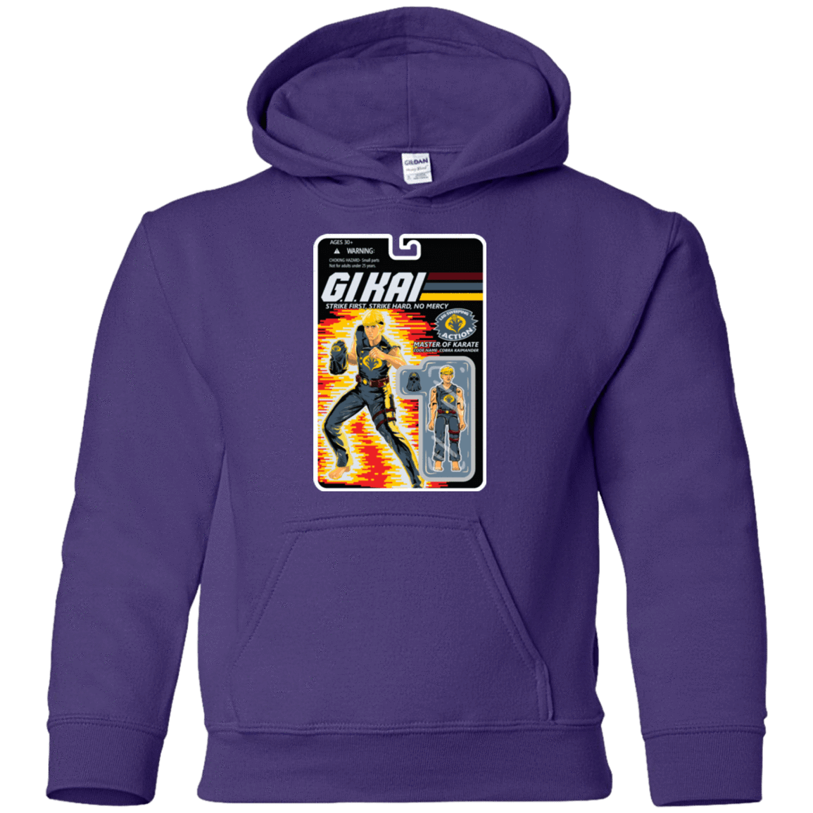 Sweatshirts Purple / YS GI KAI Youth Hoodie