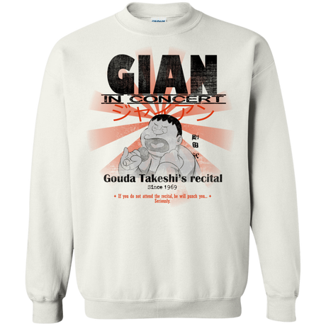 Sweatshirts White / Small Gian Concert Crewneck Sweatshirt