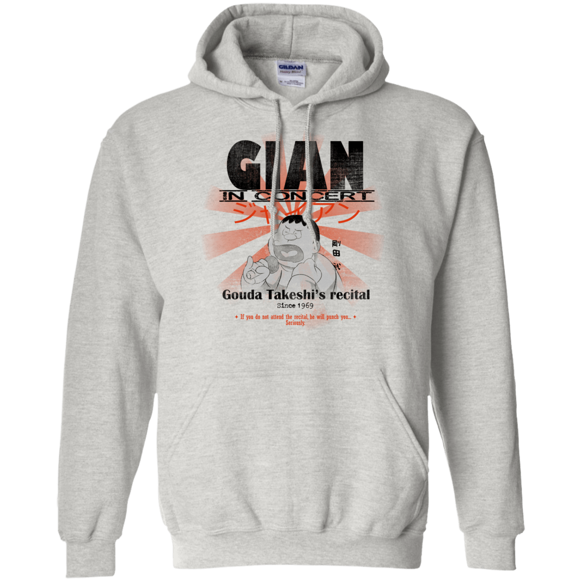 Sweatshirts Ash / Small Gian Concert Pullover Hoodie