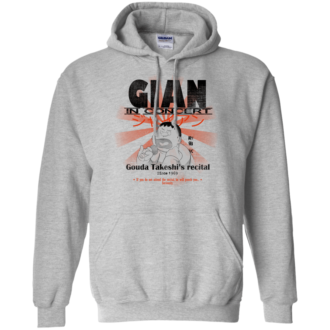 Sweatshirts Sport Grey / Small Gian Concert Pullover Hoodie