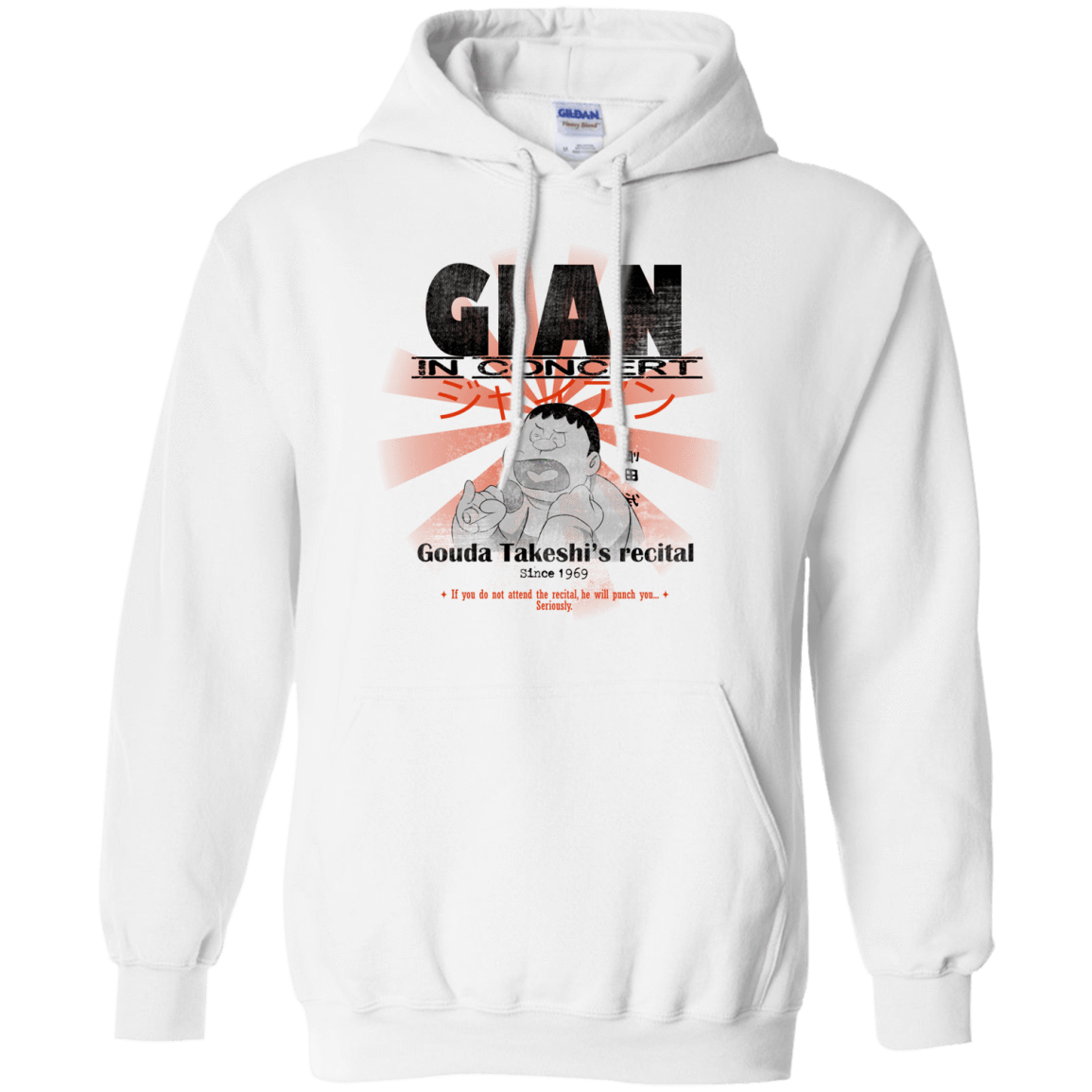 Sweatshirts White / Small Gian Concert Pullover Hoodie