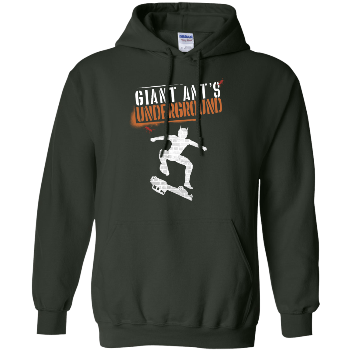 Sweatshirts Forest Green / S Giant Ants Pullover Hoodie