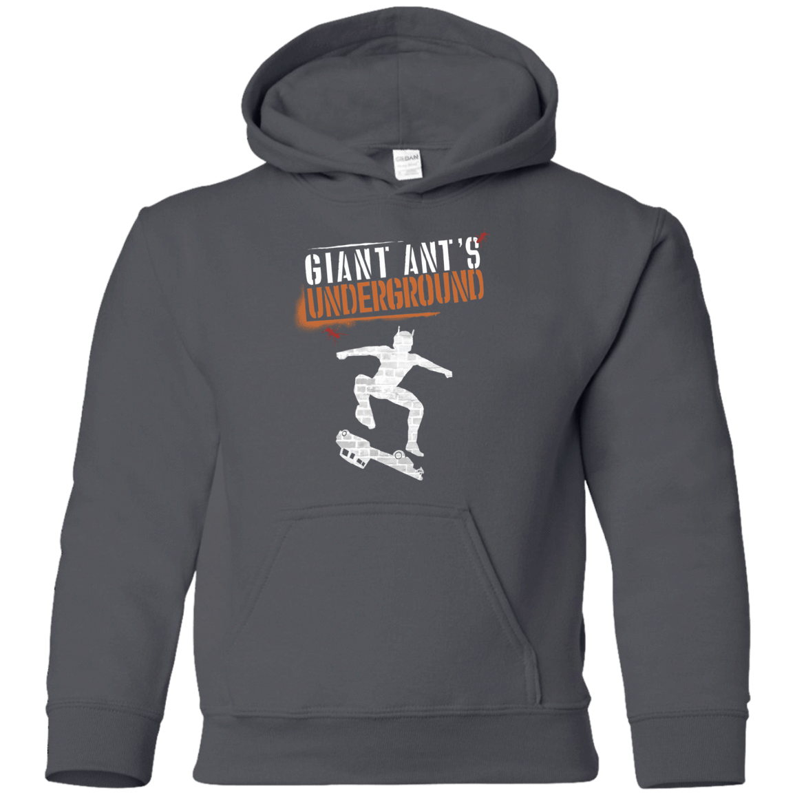 Sweatshirts Charcoal / YS Giant Ants Youth Hoodie