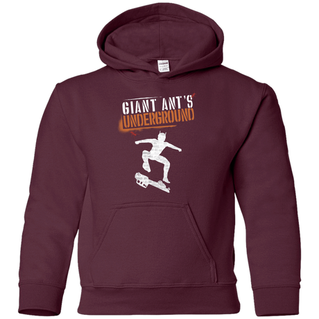 Sweatshirts Maroon / YS Giant Ants Youth Hoodie