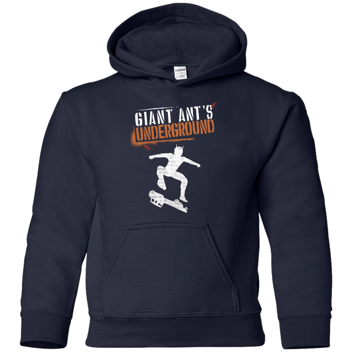 Sweatshirts Navy / YS Giant Ants Youth Hoodie