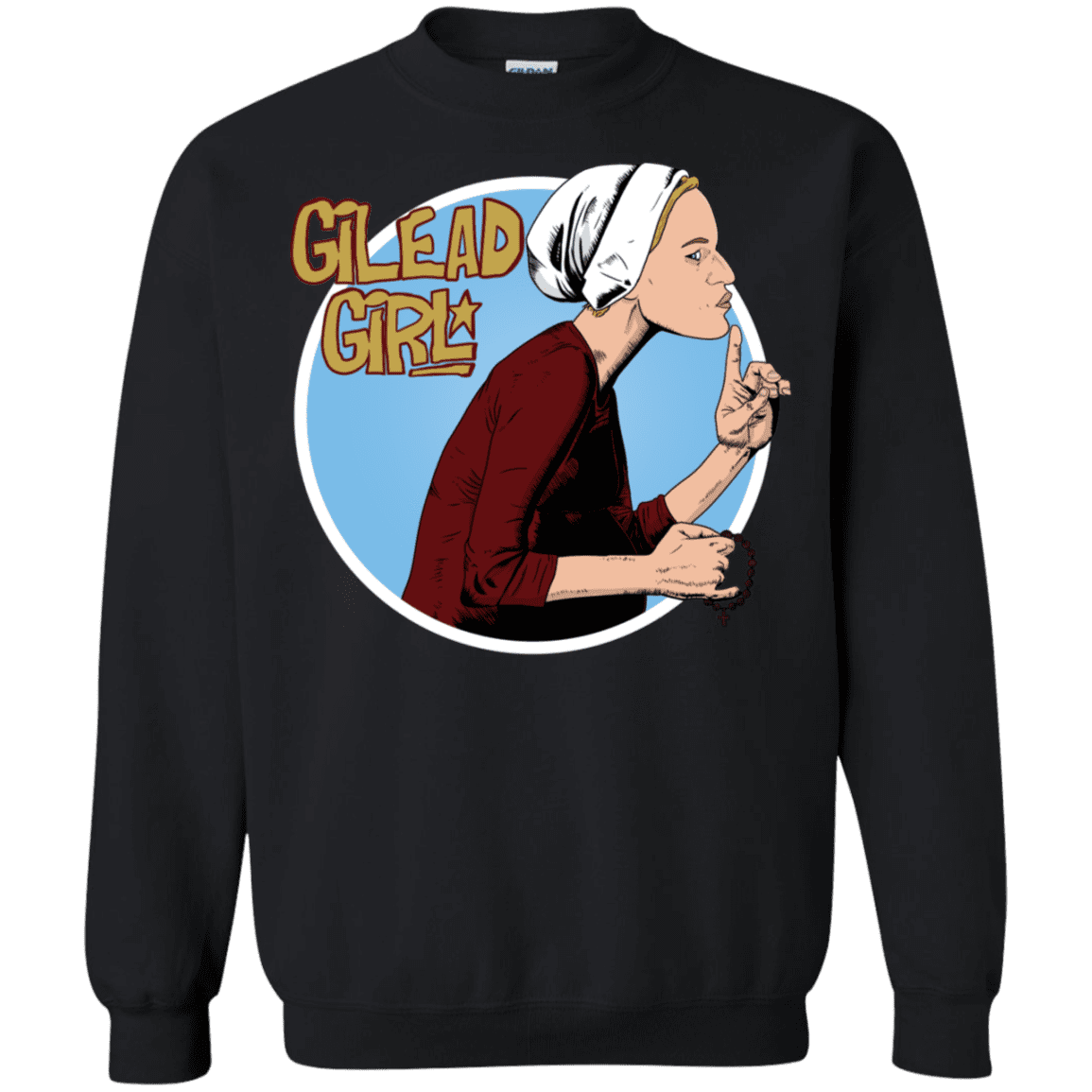 Sweatshirts Black / S Gilead Girl Crewneck Sweatshirt