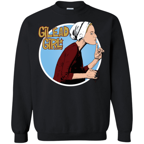 Sweatshirts Black / S Gilead Girl Crewneck Sweatshirt