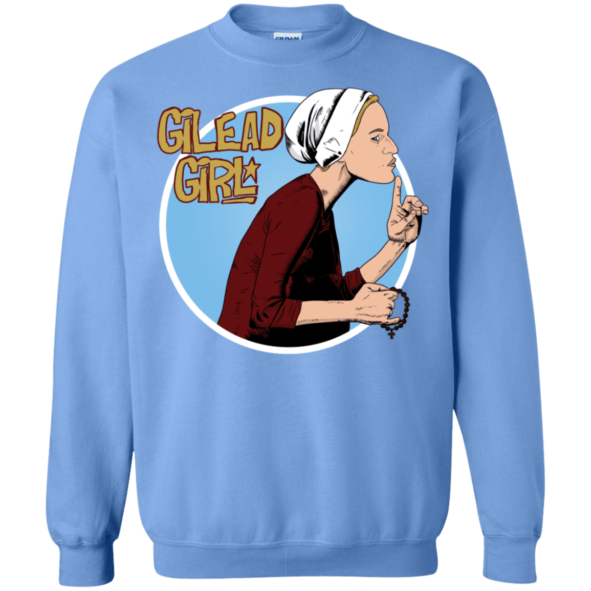 Sweatshirts Carolina Blue / S Gilead Girl Crewneck Sweatshirt