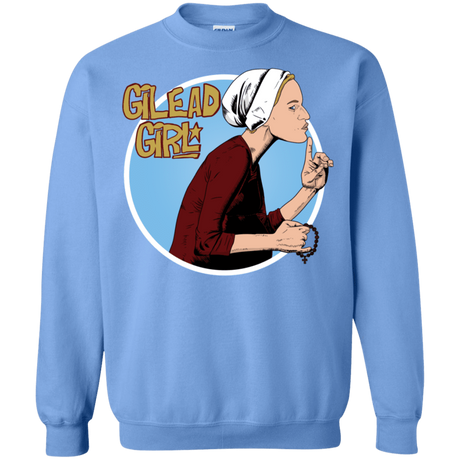 Sweatshirts Carolina Blue / S Gilead Girl Crewneck Sweatshirt