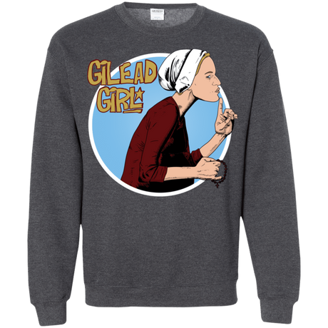 Sweatshirts Dark Heather / S Gilead Girl Crewneck Sweatshirt