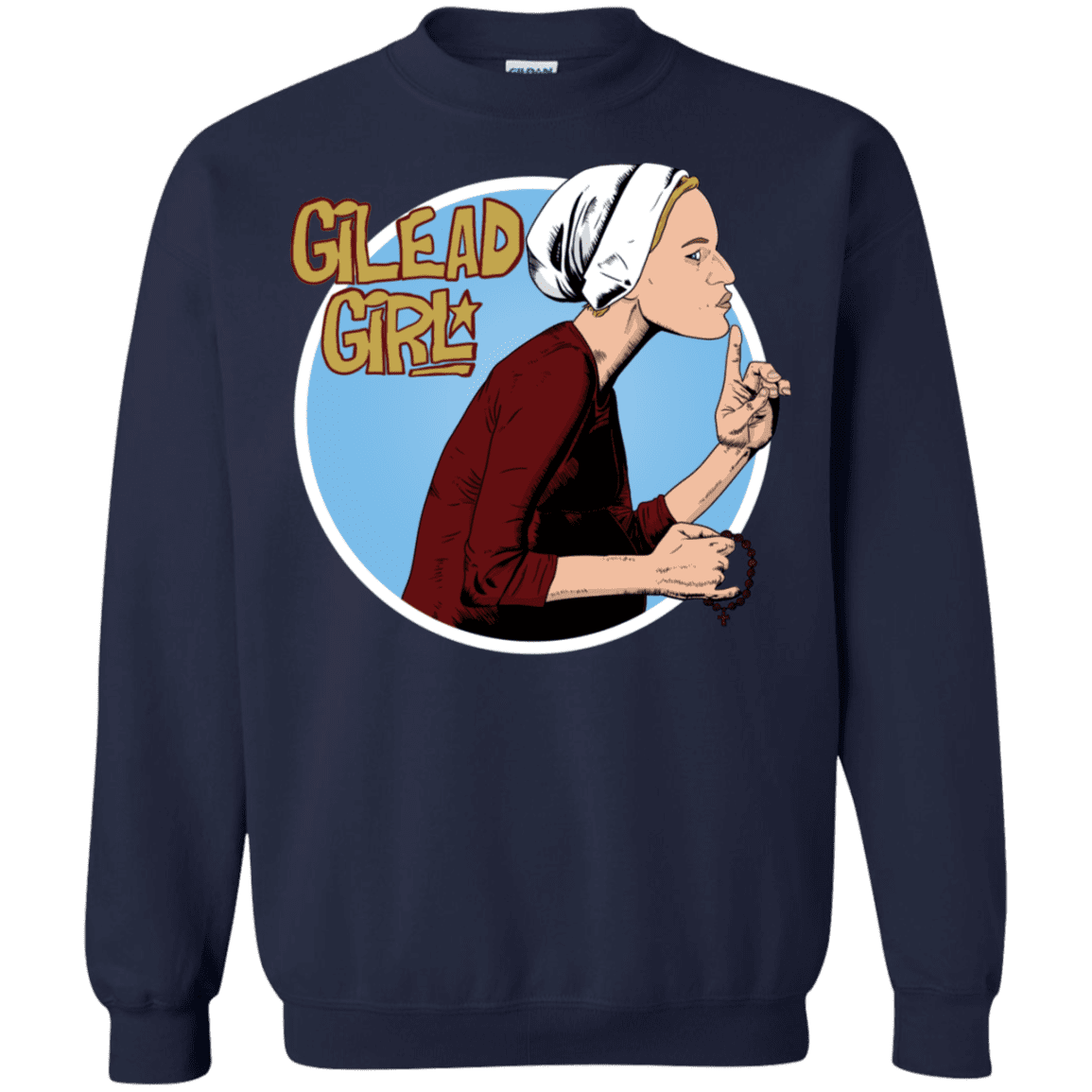 Sweatshirts Navy / S Gilead Girl Crewneck Sweatshirt