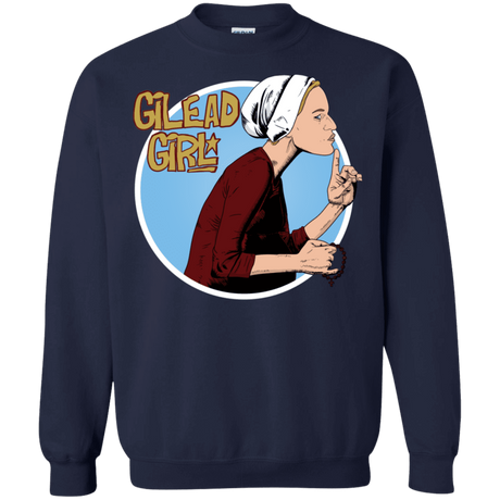 Sweatshirts Navy / S Gilead Girl Crewneck Sweatshirt