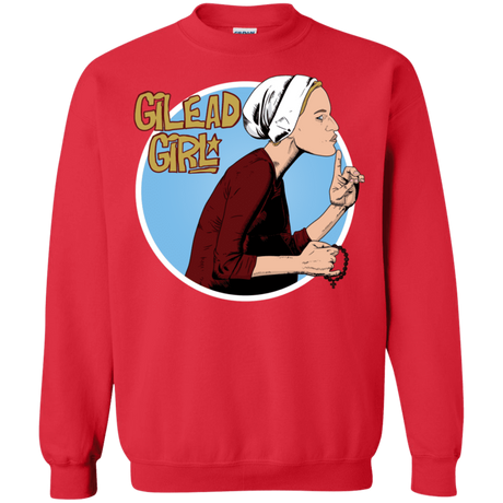 Sweatshirts Red / S Gilead Girl Crewneck Sweatshirt