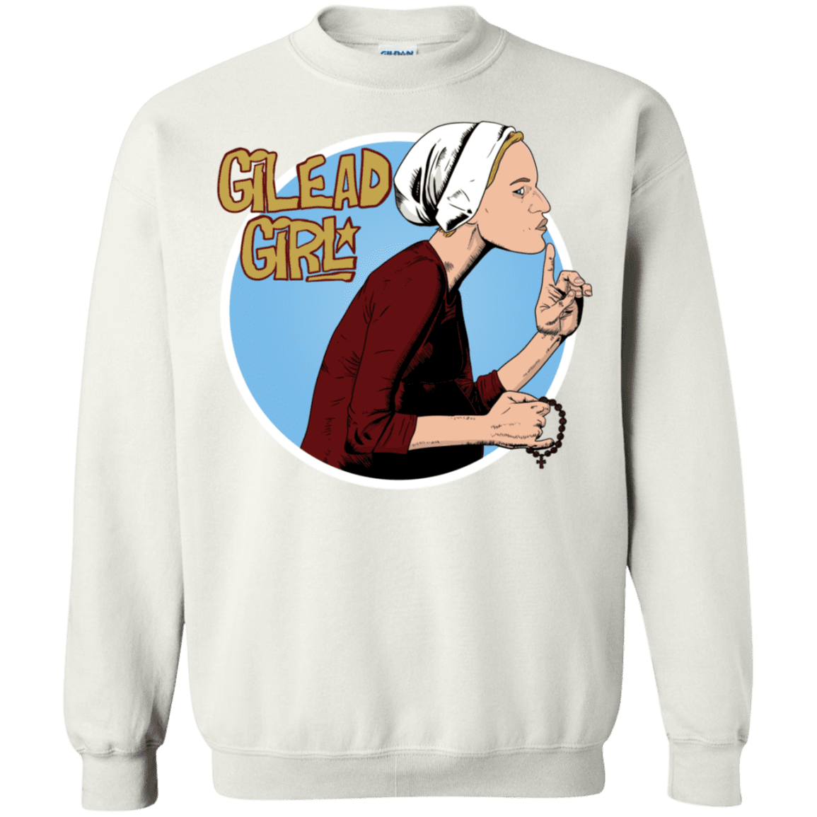 Sweatshirts White / S Gilead Girl Crewneck Sweatshirt