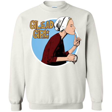 Sweatshirts White / S Gilead Girl Crewneck Sweatshirt